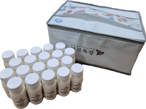 (미르목장) 살루떼 유제품 추석선물세트 1호 (요거트150ml x  20)