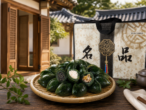 (그린푸드) 추석선물세트_영광모싯잎송편 60개 