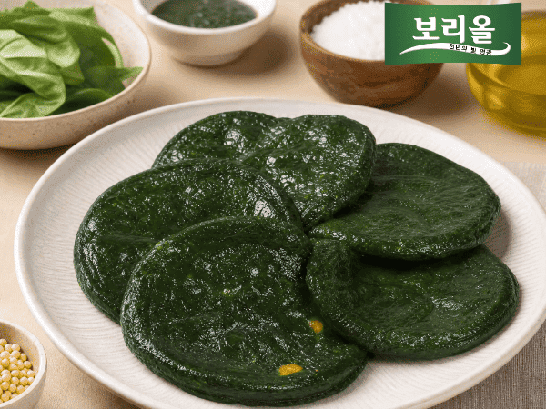(협동조합들샘) 찰보리콩모시개떡