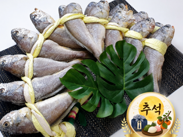 (연수굴비)명절선물 보자기 무료! /산지직송 가정용 실속형세트 특대사이즈 (20미)