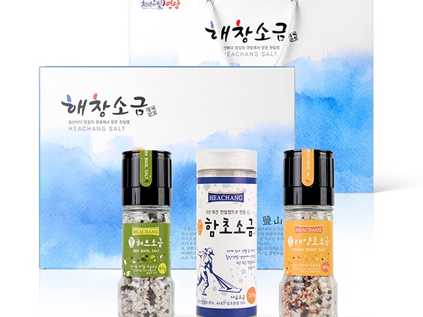 (해창소금) 영광 천일염 소금 선물세트1호