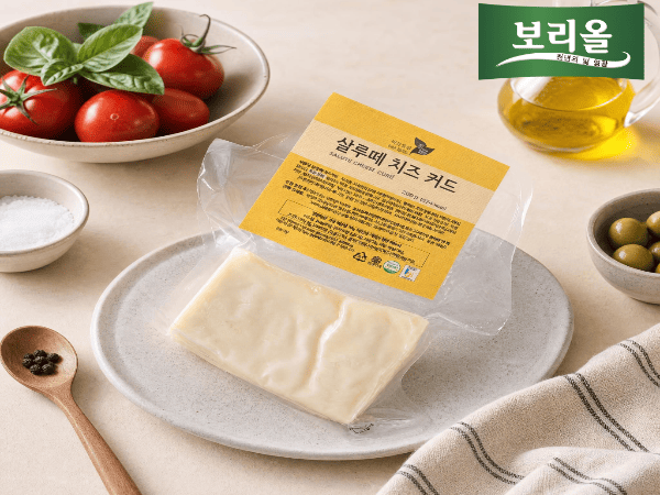 (미르목장) 살루떼 치즈커드 150g x 2개 / 수제 무염치즈