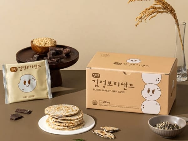 (지내들우리잡곡) 영광 검정보리 샌드칩 현미칩 12.5gx20봉 2box  