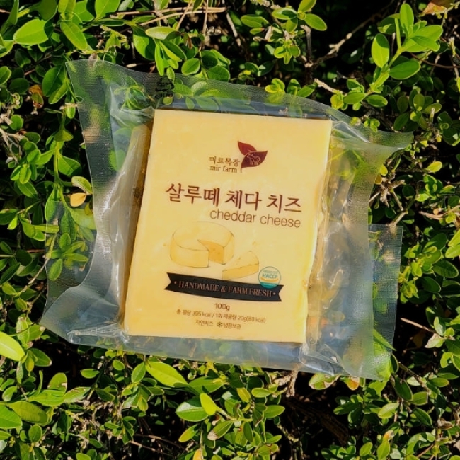 (미르목장) 살루떼 숙성치즈 (체다/고다 ) 100g 