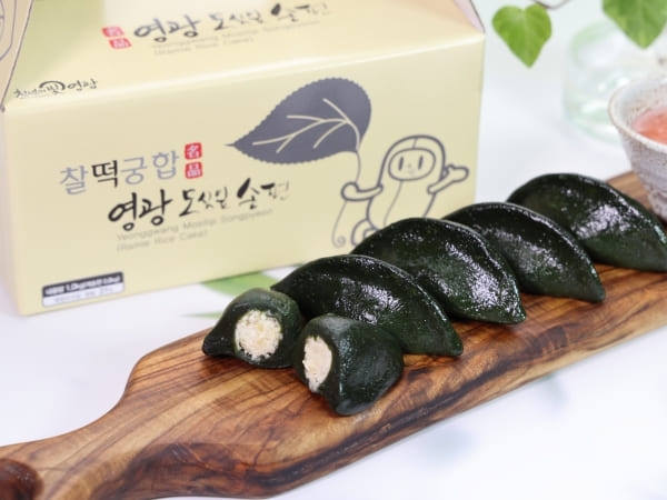 (찰떡궁합) 영광  모시송편 모시떡 모싯잎송편  20개