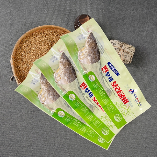 (영광화성굴비) 영광  법성포  찐부세보리굴비 3호(7미)  두절,내장제거(두절전 29~30cm 내외)