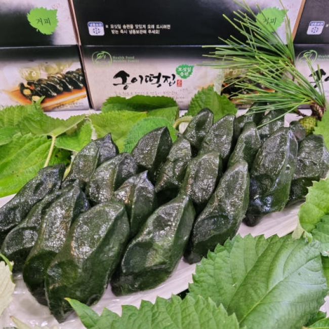(송이떡집) 모싯잎 송편(당일찐떡) 16개 1.0kg 내외