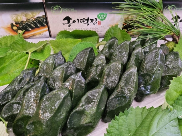 (송이떡집) 모싯잎 송편(당일찐떡) 16개 1.0kg 내외