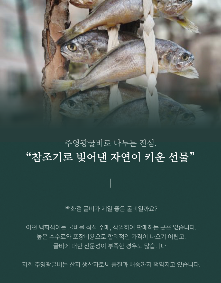 (주영광굴비) 국내산  프리미엄 법성포 영광굴비 명품 굴비선물세트  백화점 퀄리티 1.6kg  10미 
