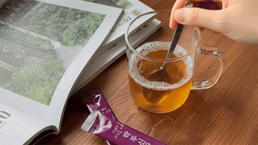 (이로운세상) 잠안올때 잠잘오는 숙면차 락투신 흑하랑 상추차 오늘밤 락투신골드 명절선물세트2호 (액상3박스)