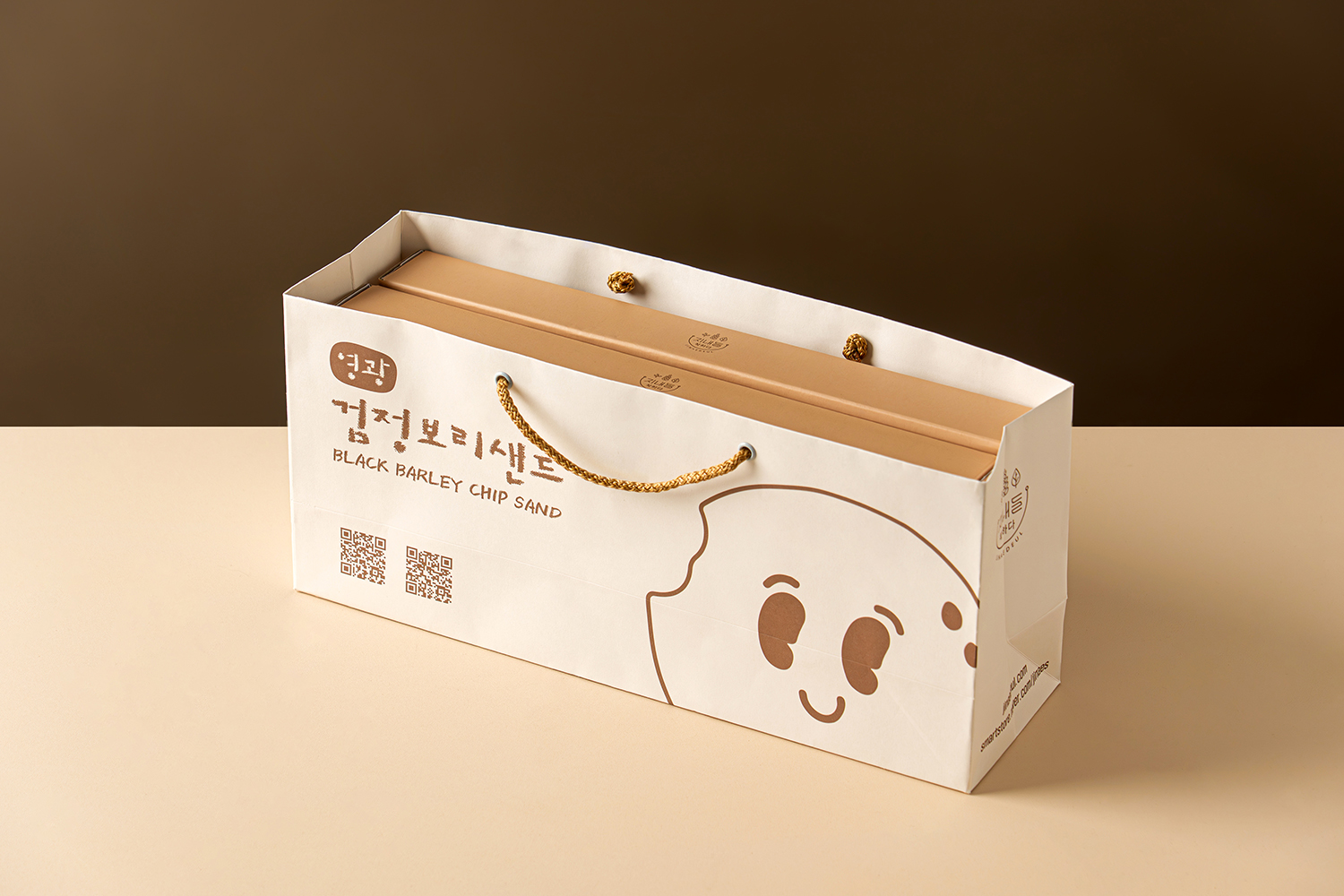 (지내들우리잡곡)영광 검정보리 샌드칩 현미칩 선물세트 15개입(12.5gx5개입 3box), 1개